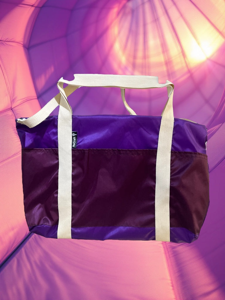 Bolso grande con cremallera