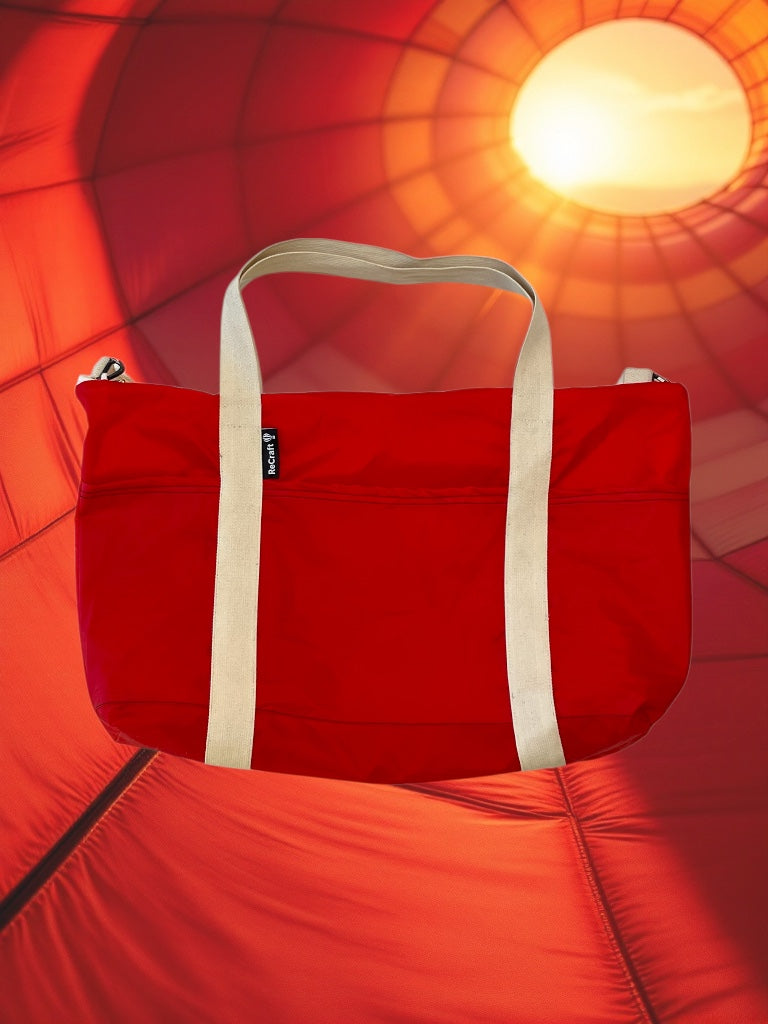 Bolso grande con cremallera
